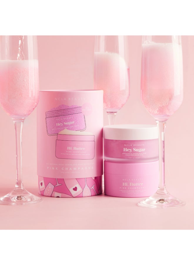 NCLA Beauty Pink Champagne Body Care Set (Discovery Set 100 ml each) - Image 5